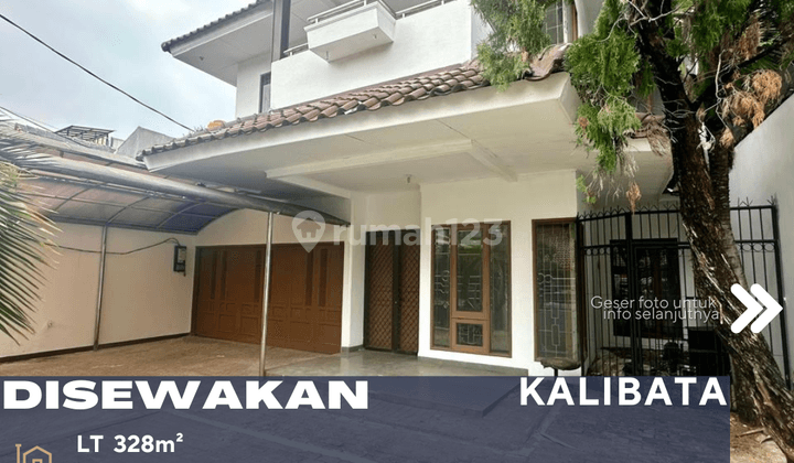 Kalibata Rumah Lokasi Strategis Bisa Tempat Tinggal Atau Kantor 1