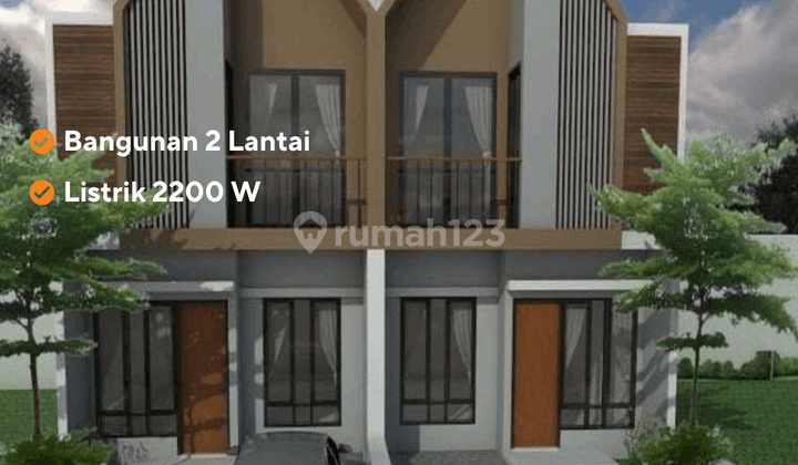 Pondok Gede Bekasi Dijual Rumah Cluster Excluxive Lokasi Strategis Unit Terbatas 2