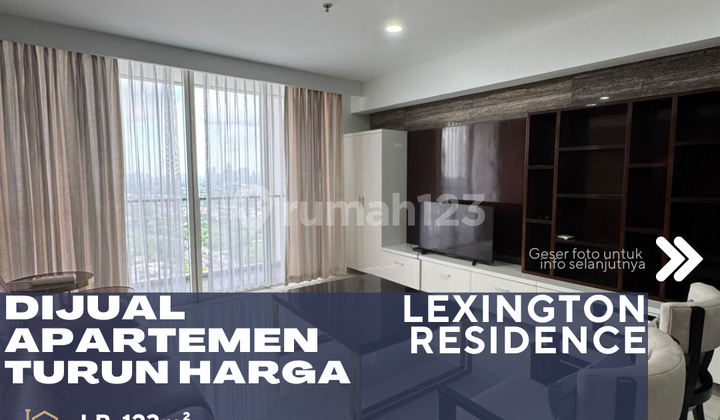 Bintaro Jakarta Selatan Dijual Termurah Apartemen Lexington Residence 3BR Full Furnish Turun Harga Bintaro Jakarta Selatan Dijual Termurah Apartemen Lexington Residence 3BR Full Furnish Turun Harga