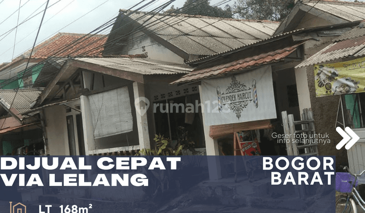 Cilendek Timur Bogor Barat Bogor Dijual Cepat Rumah Via Lelang 1