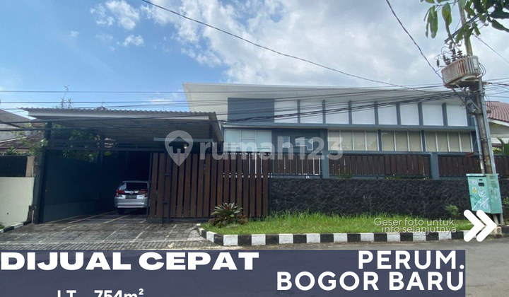 Dijual Rumah Dalam Perumahan Bogor Baru Lokasi Strategis Pusat Kota Bogor Lingkungan Tenang dan Nyaman 