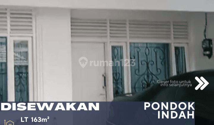 Pondok Indah Jaksel Disewakan Rumah Nyaman Siap Huni Security 24H 1