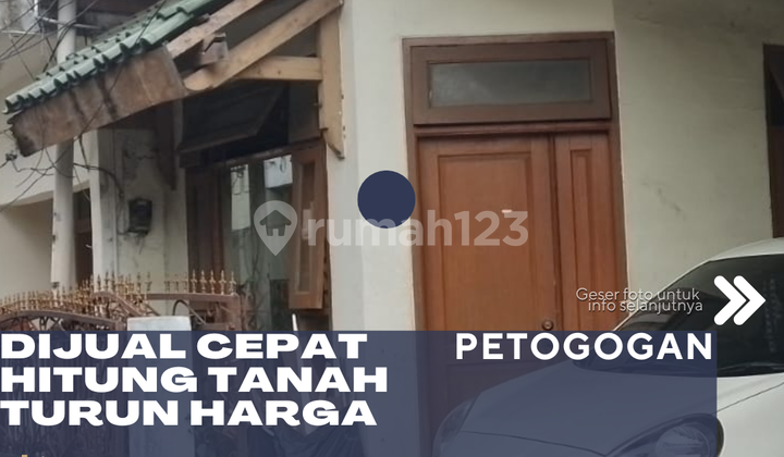 Kebayoran Baru Jakarta Selatan Dijual Rumah Hitung Tanah Saja Lokasi Strategis Cocok Untuk Kost-kostan