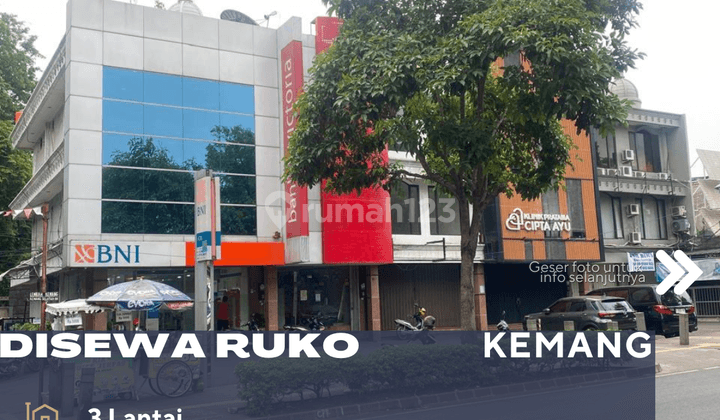 Kemang Jakarta Selatan Disewakan 8 Unit Ruko Letak Strategis Komersil Area 1