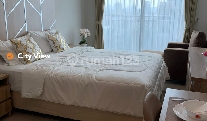 Tebet Jakarta Selatan Dijual Sewakan Apartemen Bellevue Place Studio Type Unit Fully Furnished 2