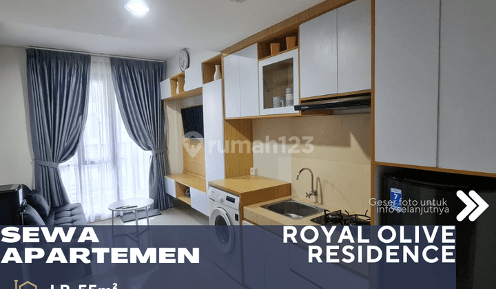 Pejaten Jakarta Selatan Disewakan Apartemen Royal Olive Residence 2BR Full Furnish 1