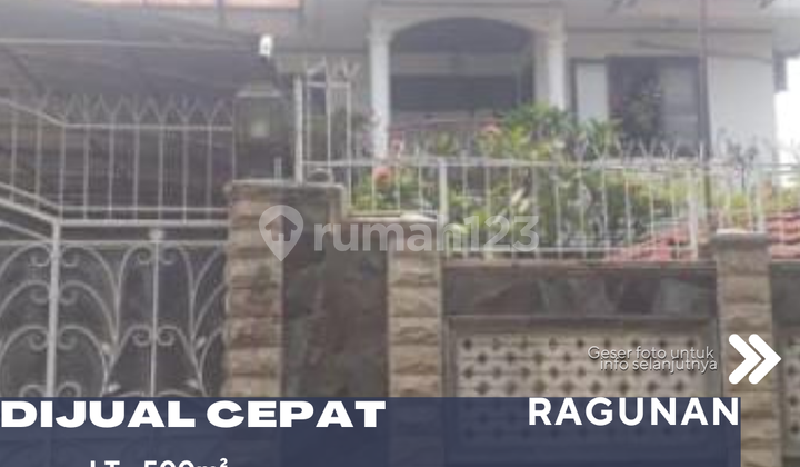 Dijual Rumah Mewah 3 Lantai Plus Kolam Renang di Ragunan Jakarta Selatan