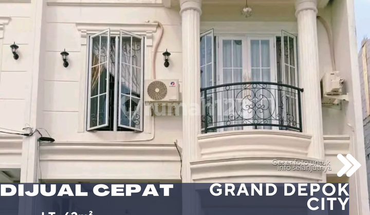 Dijual Rumah di Kawasan Hunian dan Bisnis di Grand Depok City Harga Terjangkau Dijual Rumah di Kawasan Hunian dan Bisnis di Grand Depok City Harga Terjangkau