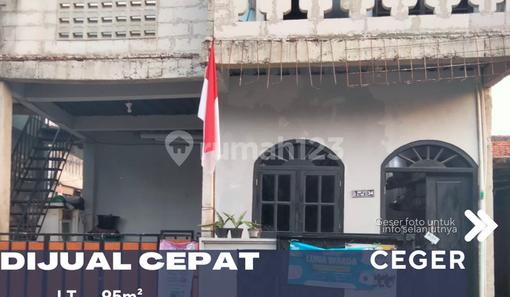Dijual Rumah 2 Lantai Lokasi Strategis di Ceger Cipayung Jakarta Timur