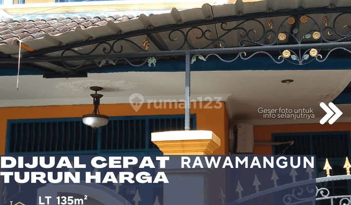 Rawamangun Jakarta Timur Rumah Lama Bagus Letak Strategis Dijual 1