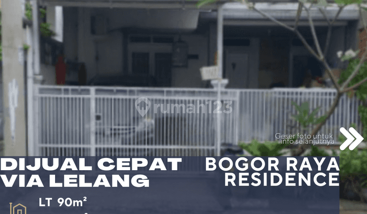 Bogor Utara Bogor Dijual Cepat Rumah Via Lelang 1