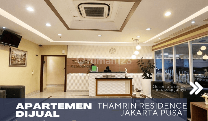 Kebon Kacang, Jakarta Pusat Thamrin Residence 1