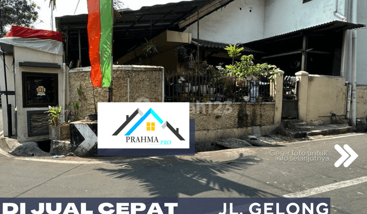 Jalan Gelong Jakarta Barat Rumah Untuk Usaha Dijual Cepat 1
