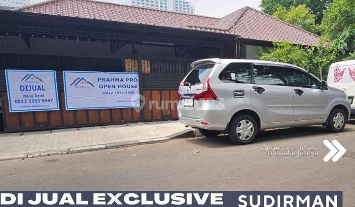 Jl. Plaju Sudirman Jakarta Pusat Exclusive Rumah Hitung Tanah 1