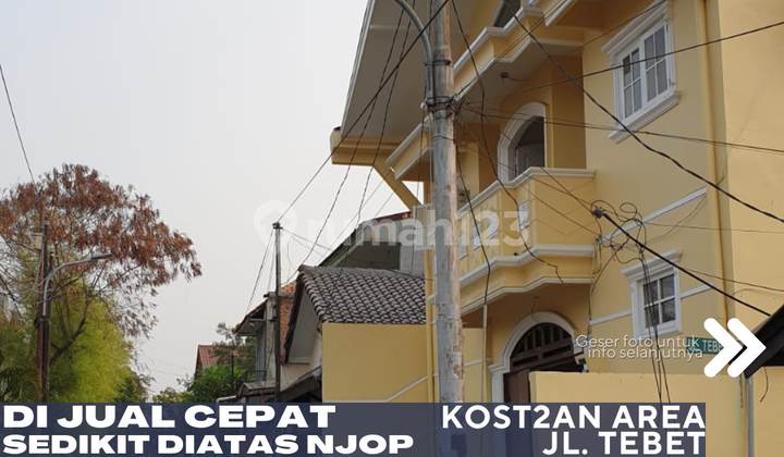 Dijual Rumah Kost2an 2 Lantai Harga Sedikit Diatas Njop di Tebet