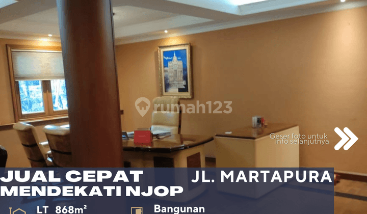 Rumah Mewah Murah Daerah Strategis Sudirman Jakpus Mendekati Njop 1