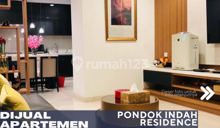 For Sale Apartment Pondok Indah Residence 2BR Low Floor Fully Furnished