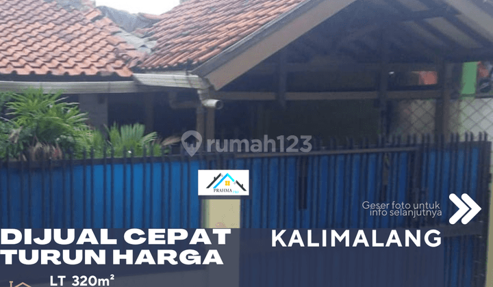 Kalimalang Jakarta Timur Dijual Rumah Hitung Tanah Saja Strategis 1