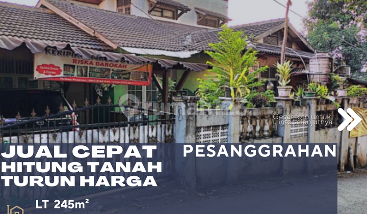Pesanggrahan South Jakarta For Sale Land Bonus Building 5BR