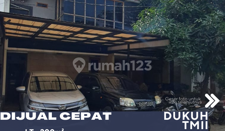 Dijual Rumah Lokasi Strategis Dekat TMII di Kramat Jati Jakarta Timur