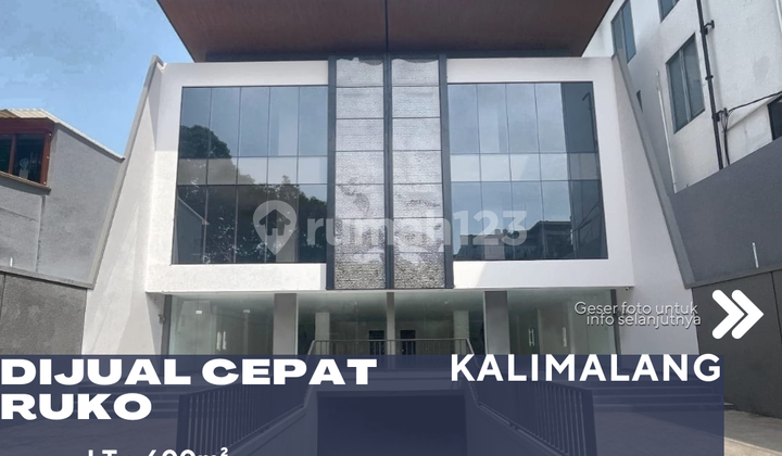 Dijual Bangunan Ruko Baru Siap Pakai di Kalimalang Jakarta Timur