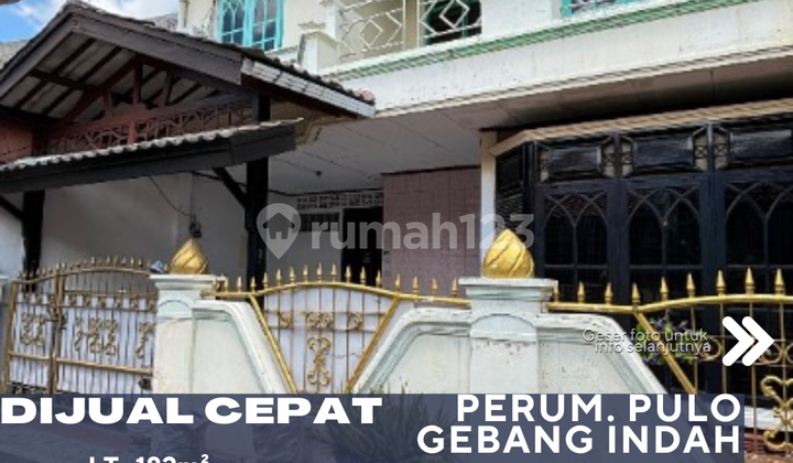 Dijual Rumah Kokoh Dalam Komplek Kondisi Baik Terawat di Pulo Gebang Jakarta Timur