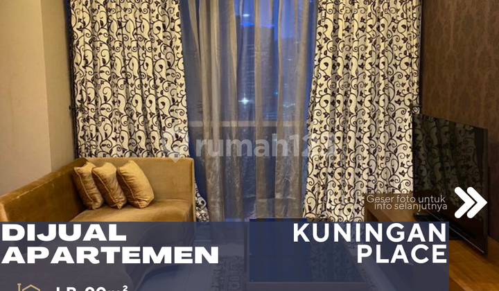 Kuningan Jakarta Selatan Dijual Apartemen Kuningan Place 3BR Full Furnish Harga Terjangkau
