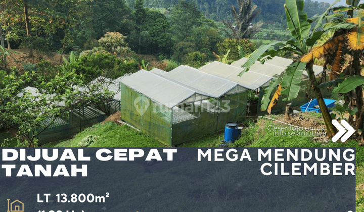 Mega Mendung Cilember Bogor Dijual Tanah SHM Sudah Cut And Field 1