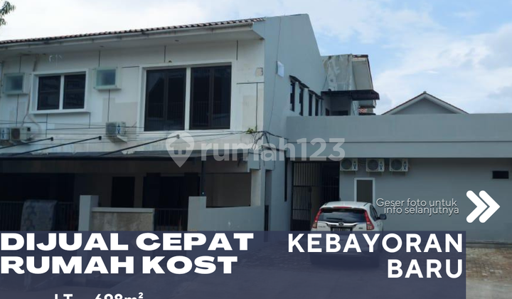 Dijual Rumah Kost2an Lokasi Strategis di Kebayoran Baru Jakarta Selatan