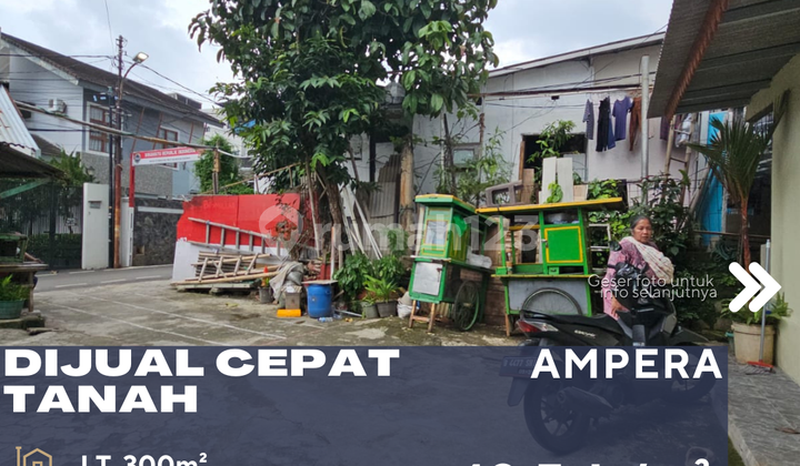 Dijual Tanah SHM di Ampera Pasar Minggu Jakarta Selatan 