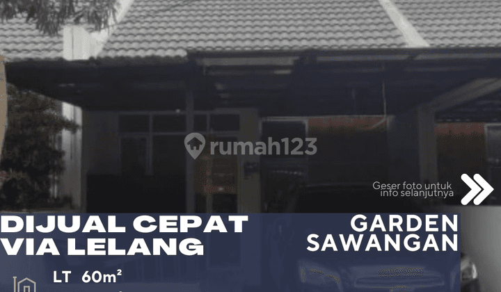 Bojongsari Dijual Cepat Rumah Via Lelang di Garden Sawangan 1