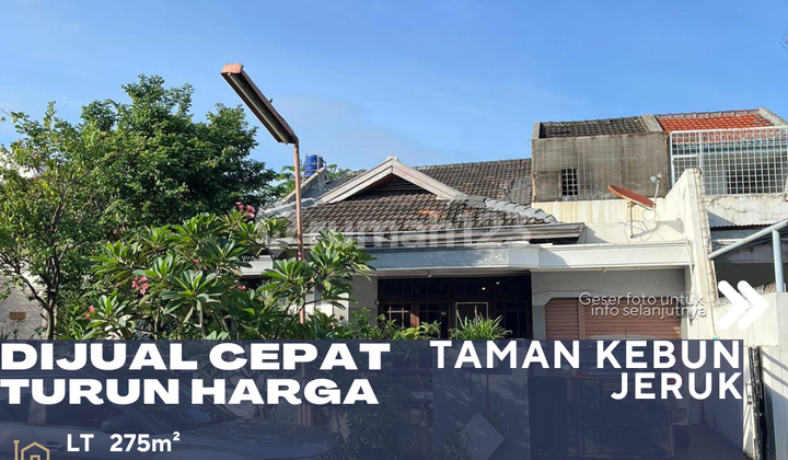 Kembangan Jakarta Barat Dijual Rumah Dalam Komplek Perumahan Turun Harga