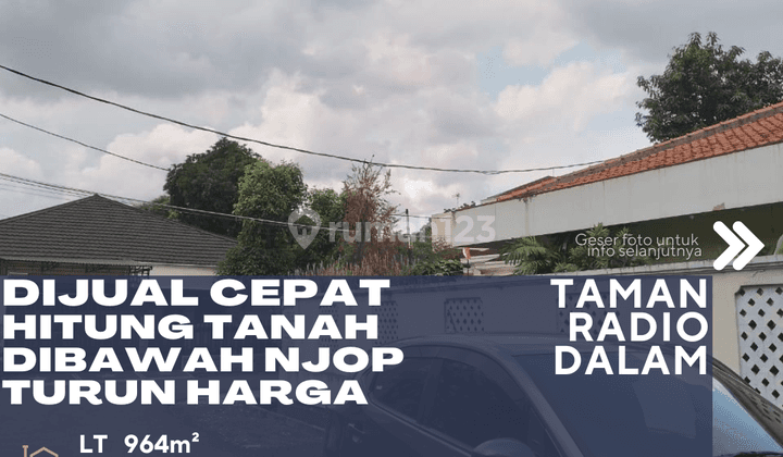 Gandaria Utara Jakarta Selatan Dijual Rumah Tua Hitung Tanah Harga Dibawah Njop 1