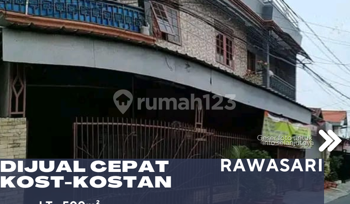Dijual Rumah Kost 35 Kamar Full Isi di Cempaka Putih Jakarta Pusat
