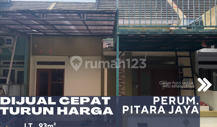Dijual Rumah Dalam Perumahan Pitara Jaya Lokasi Strategis Turun Harga di Pancoran Mas Depok