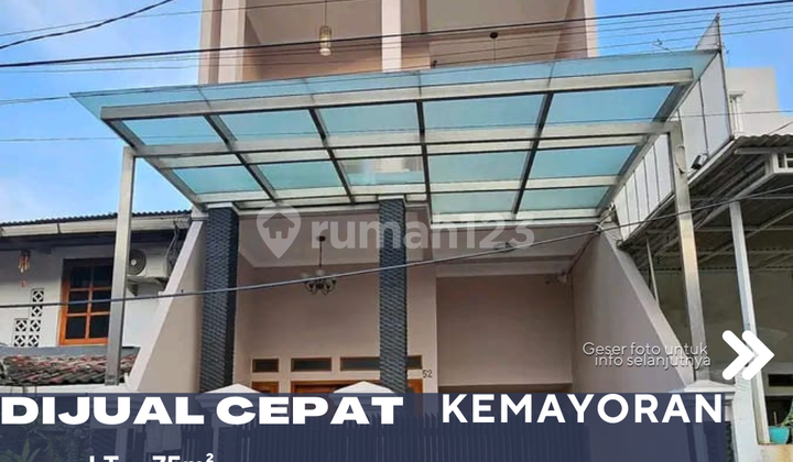 Dijual Rumah 2 Lantai Siap Huni di Kemayoran Jakarta Pusat