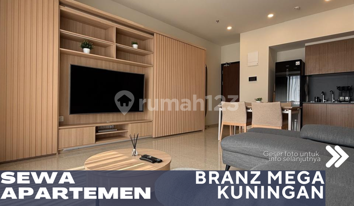 Disewakan Apartemen Branz Mega Kuningan 2BR Fully Furnish di Kuningan Jakarta Selatan