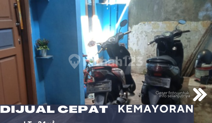 Dijual Rumah SHM 3 Lantai Sangat Murah di Kemayoran Jakarta Pusat  1