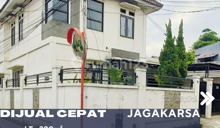 Dijual Rumah Terawat Posisi Hoek Lingkungan Nyaman dan Tenang di Jagakarsa Jakarta Selatan