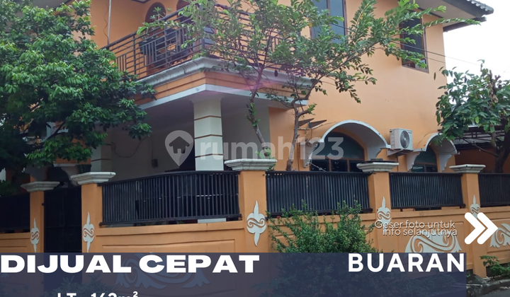 Dijual Rumah Dalam Komplek Posisi Hoek di Buaran Jakarta Timur