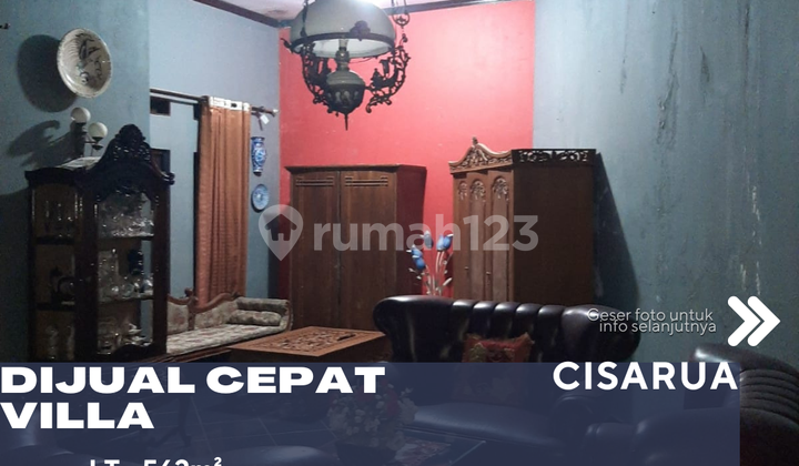 Dijual Rumah Villa Penginapan Area Puncak di Cisarua Bogor