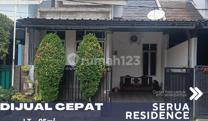 Dijual Rumah 1,5 Lantai Lokasi Perumahan Serua Residence Strategis di Sawangan Depok Dijual Rumah 1,5 Lantai Lokasi Perumahan Serua Residence Strategis di Sawangan Depok