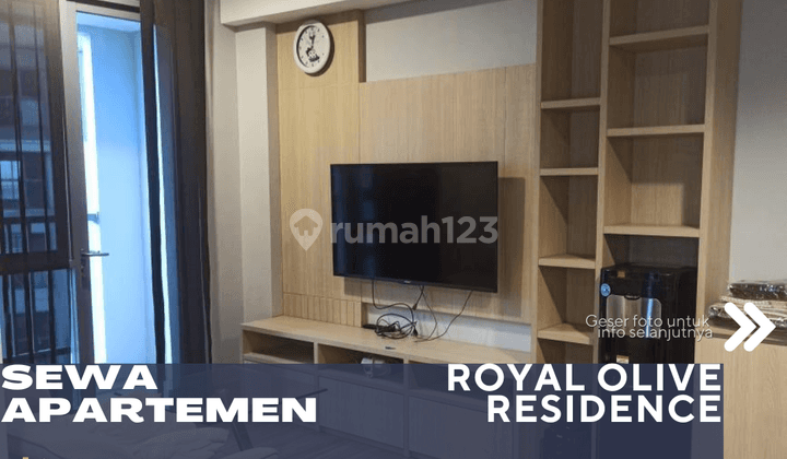 Disewa Ada 2 Unit Apartemen Royal Olive Residence 3BR Furnished 1