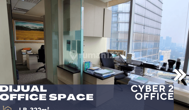 Jual Office Space Cyber 2 Office Lokasi Prime Jantung Bisnis Kota 1