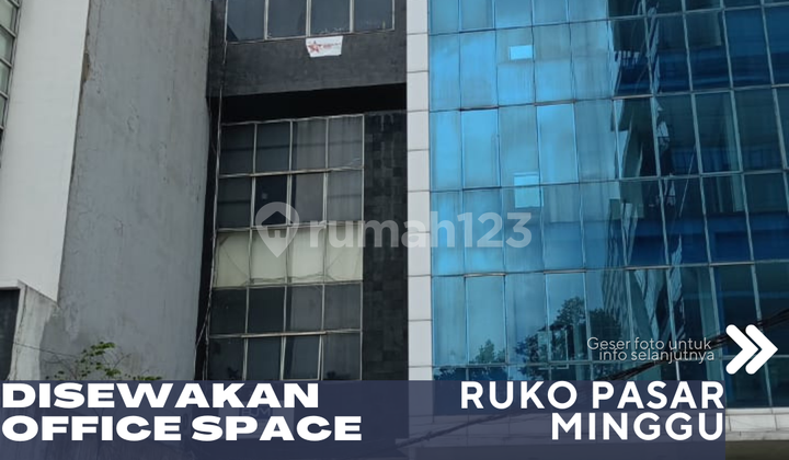 Disewakan Kantor Office Space Zona Komersil di Pasar Minggu Jakarta Selatan