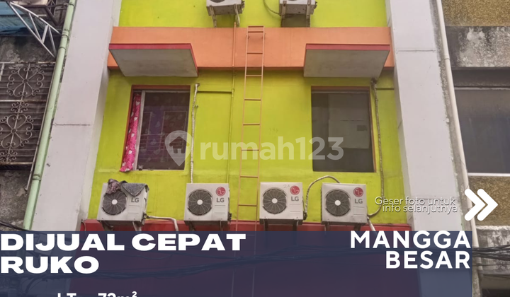 Dijual Ruko dan Kamar Kost 4 Lantai Full Terisi di Mangga Besar Jakarta Barat Dijual Ruko dan Kamar Kost 4 Lantai Full Terisi di Mangga Besar Jakarta Barat