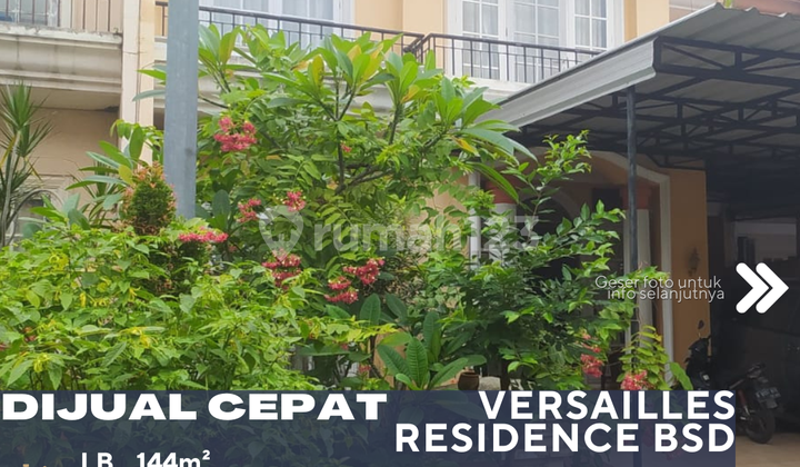 For Sale Nice House In Versailles Residence BSD Housing Complex For Sale Nice House In Versailles Residence BSD Housing Complex