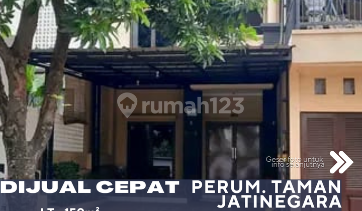 Dijual Rumah Dalam Perum. Taman Jatinegara Lingkungan Asri Nyaman dan Tenang