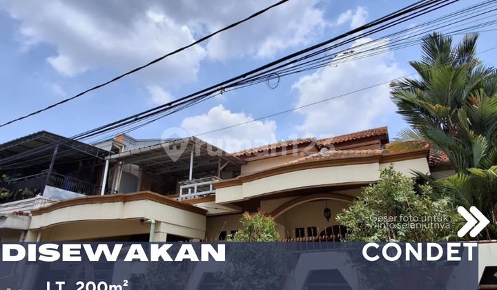 Disewakan Rumah Asri Nyaman Tenang Siap Huni di Condet Jakarta Timur