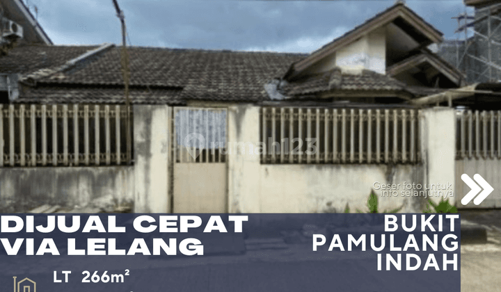 Pamulang Dijual Cepat Rumah Via Lelang di Bukit Pamulang Indah 1